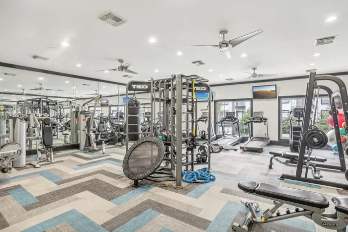 state of the art fitness center