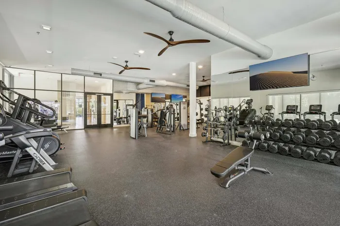 state of the art fitness center