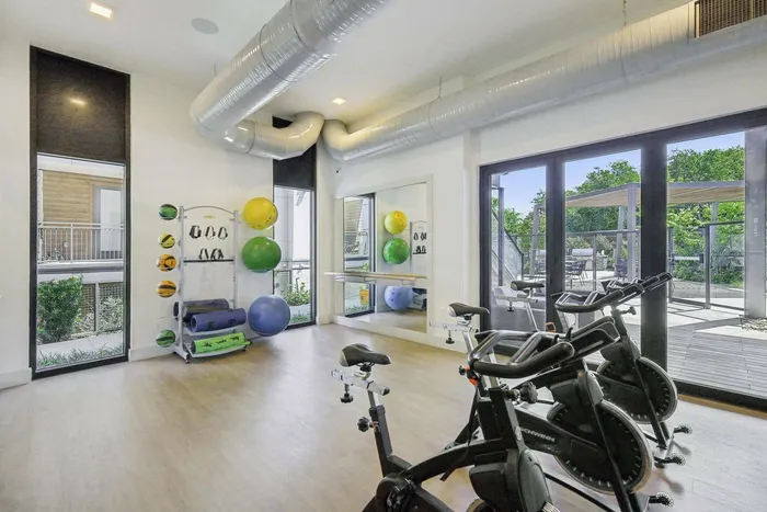 state of the art fitness center