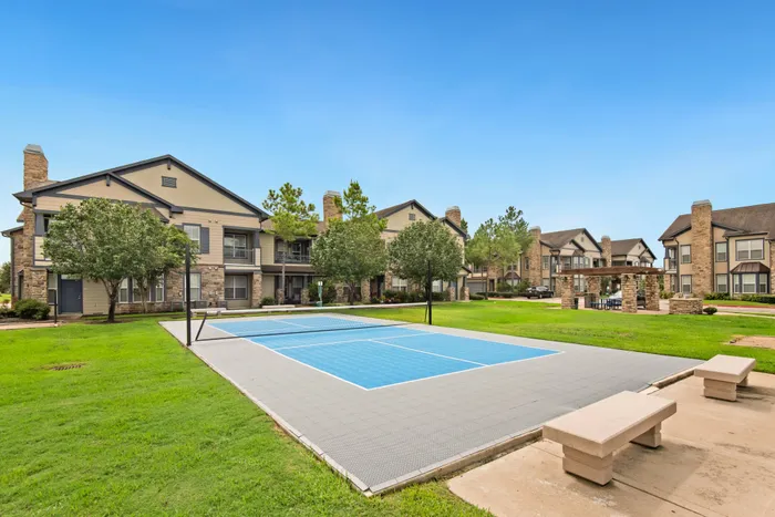 Pickleball court at Katy Ranch Apartments in Katy, TX for residents