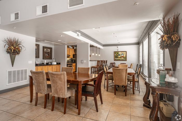 Elegant community center with modern amenities at Mansions at Moses Lake in Texas City, TX