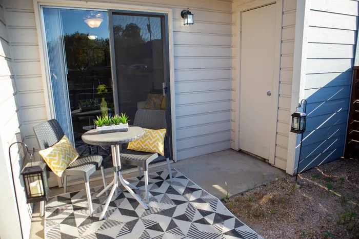 backyard seating