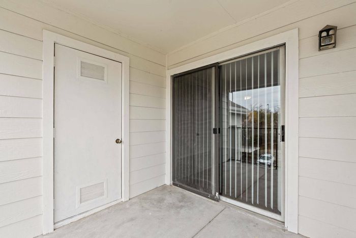 Beautiful balcony with city views at Avonmora Apartments, Austin TX