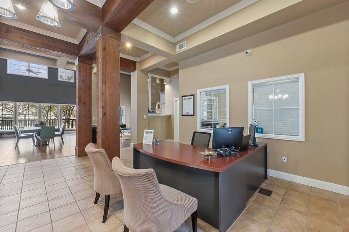 Leasing office exterior at Fort Branch at Truman's Landing, Austin, TX