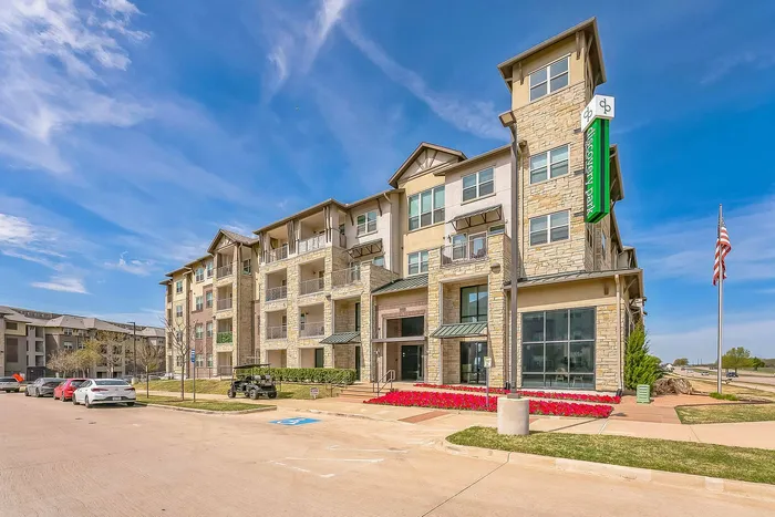Stylish leasing office at Discovery Park, Denton, TX