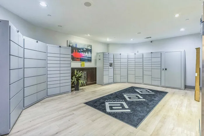 Secure Package Lockers at Addison Keller Springs Apartments