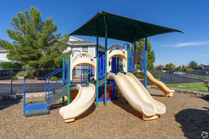 Colorful playground that will provide endless funat Lifestyles Hueco Estates in El Paso, TX.