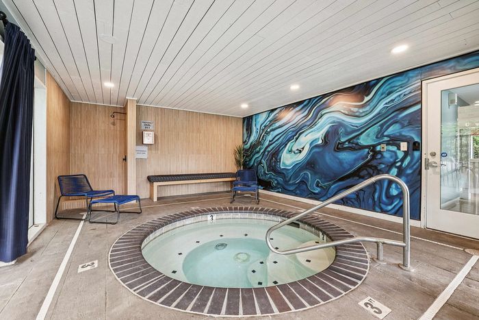 indoor hot tub at The Ardent