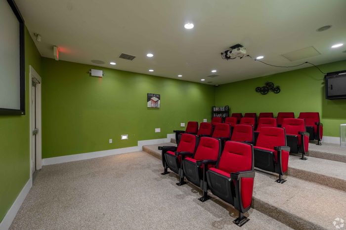 Luxury theater room at Inwood Crossings, Wichita, KS