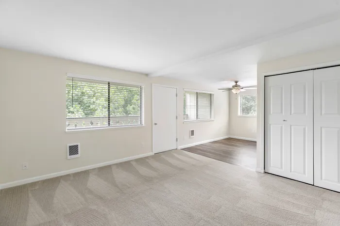 spacious living room