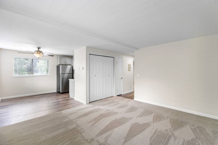 spacious living room