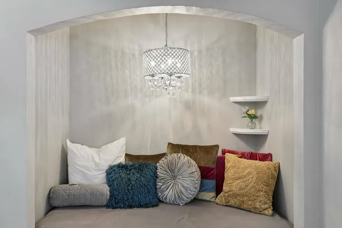 Modern sitting area at Avonmora Apartments in Austin, TX