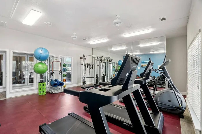 Avonmora Austin apartments fitness center with state-of-the-art gym equipment