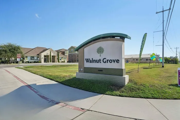 Walnut Grove Apartments Monument Sign in Seguin, TX