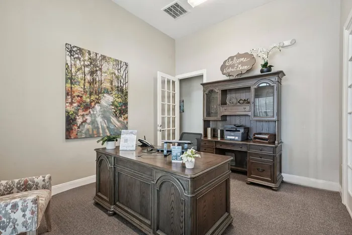 Walnut Grove Apartments leasing office with contemporary design in Seguin, TX