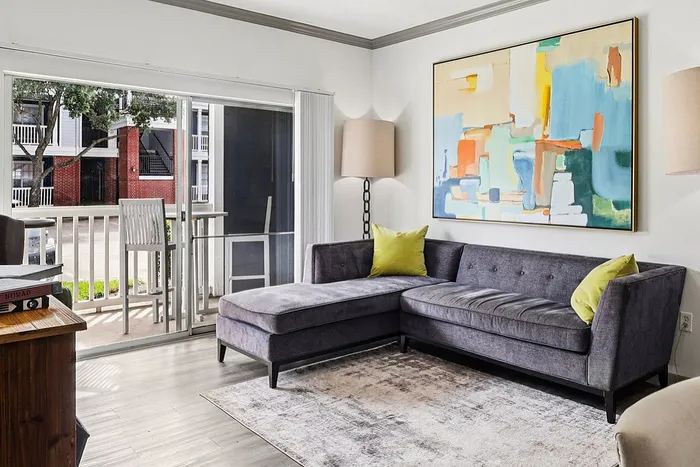 spacious and bright living room