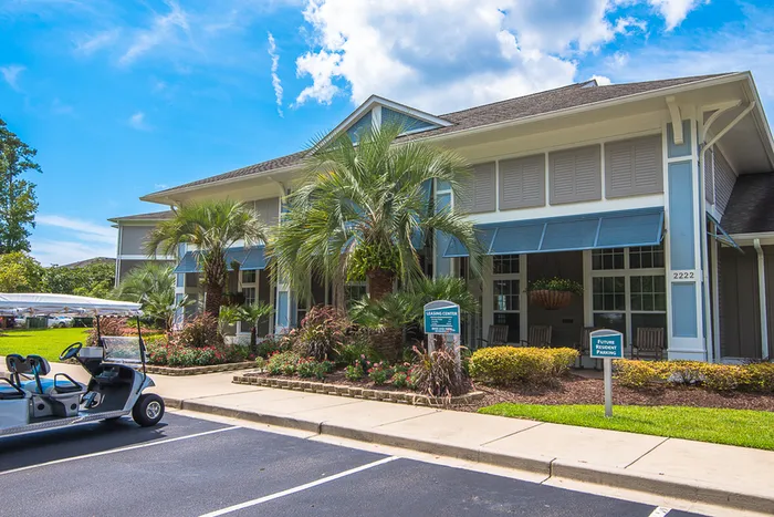 Outside of leasing office