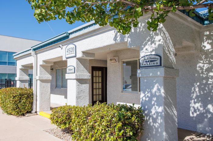 leasing office entrance