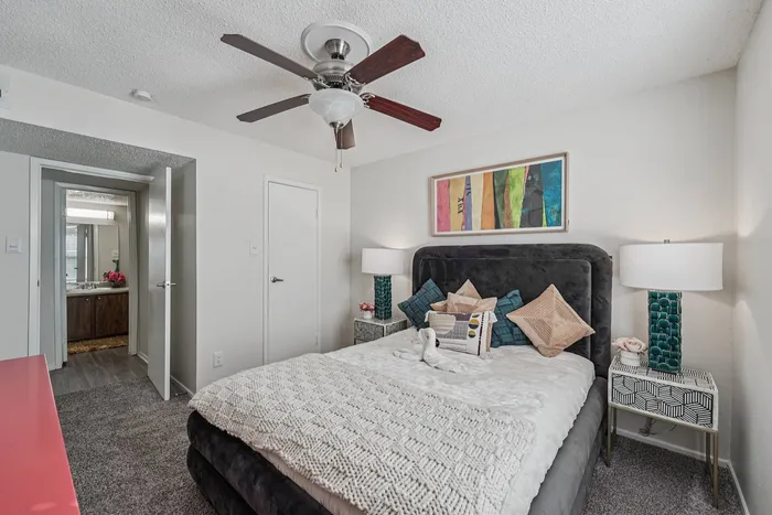 Cozy Bedroom at Sandstone Apartments