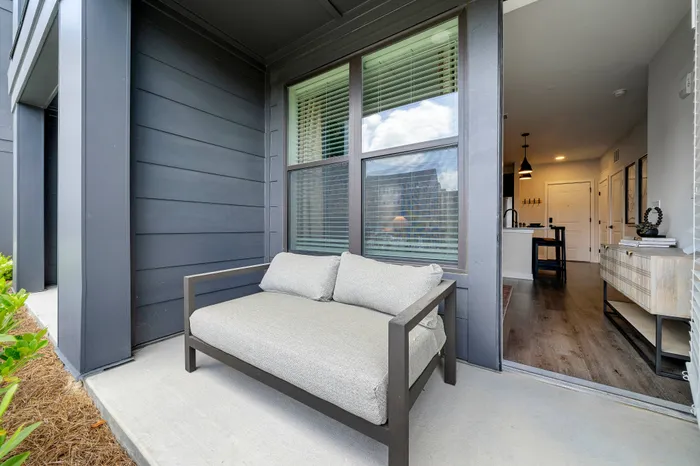 Private balcony