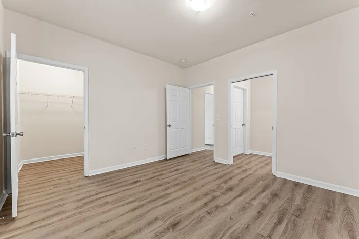 spacious bedroom