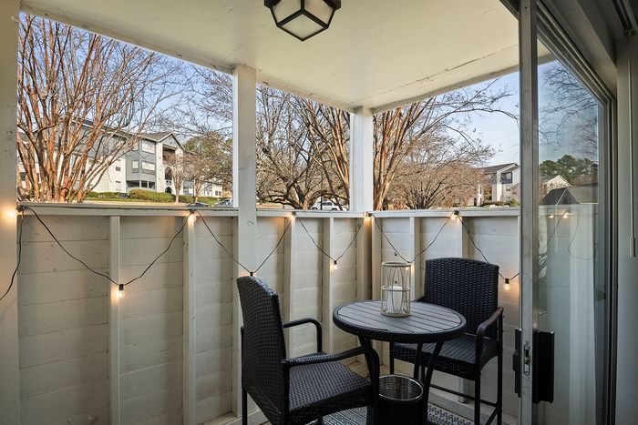 private balconies