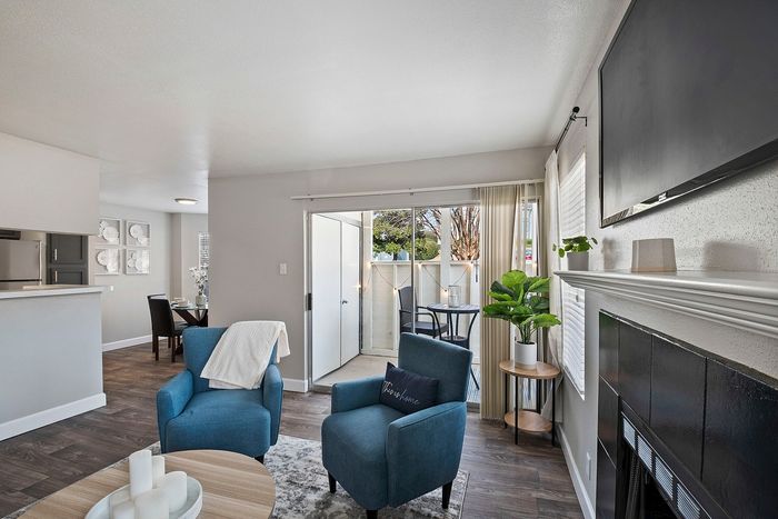spacious living room