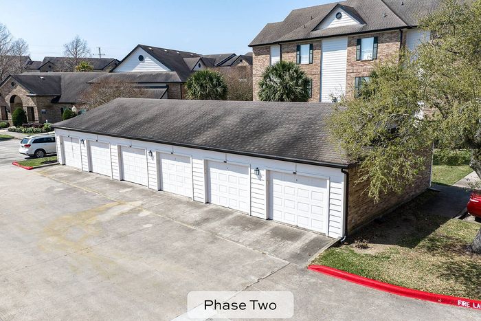 garage and storage options available