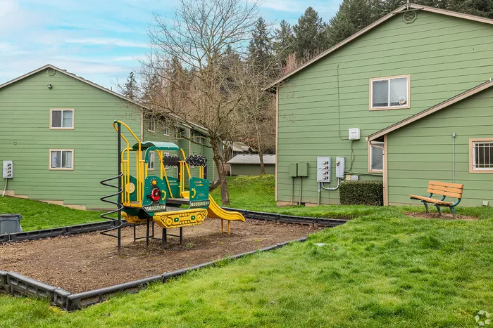 playground in the courtyard