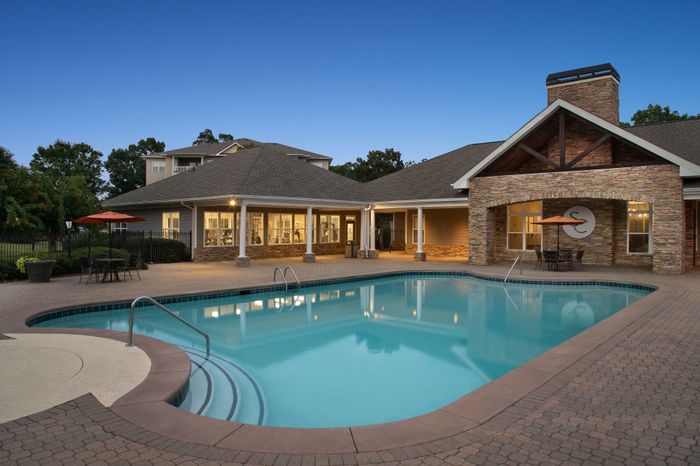 Pool in Evening