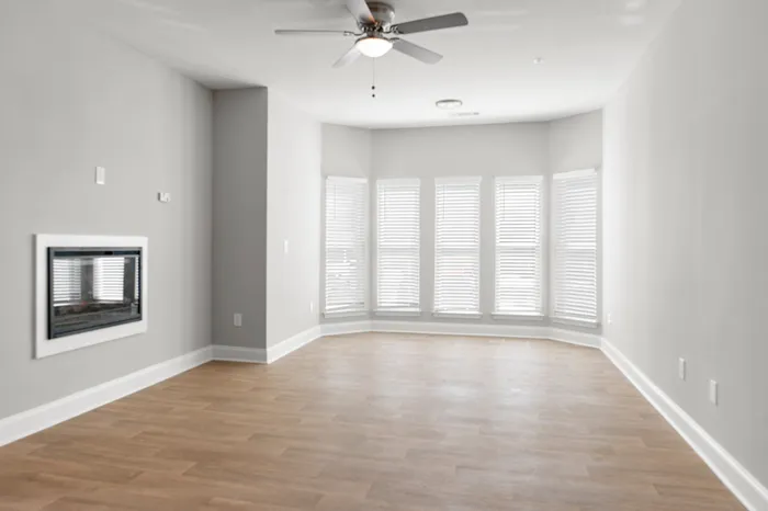 Open living space with ample natural light
