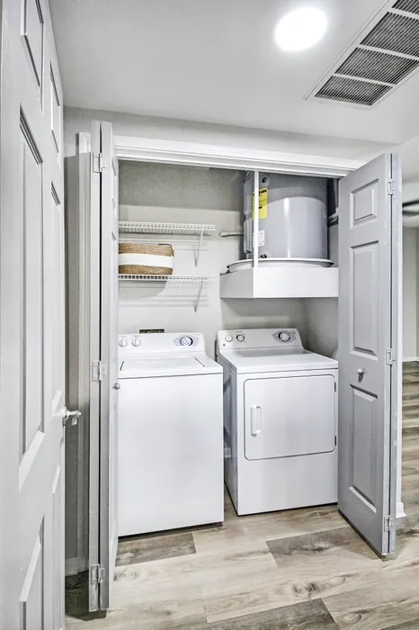 Full size washer and dryer