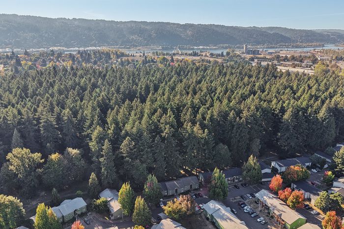 aerial view of the property