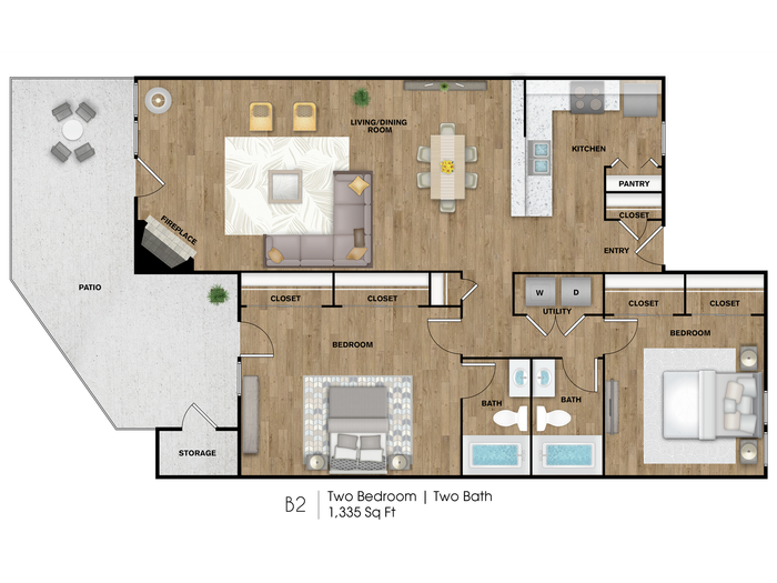 B2 1332sqft
