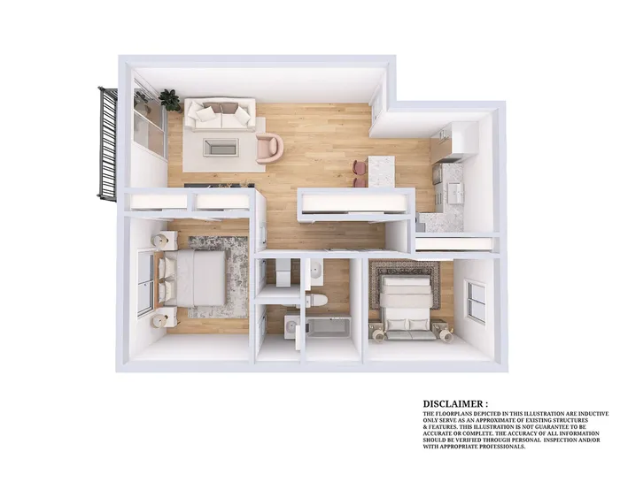 1 Bedroom Apartment