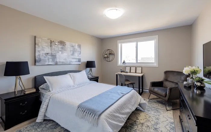 fully furnished bedroom