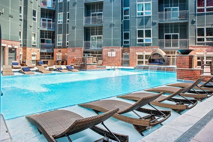 courtyard and resident pool