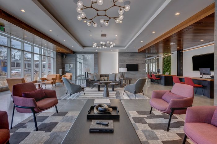 Clubhouse Lounge | 6th and Main Apartments | Salt Lake City, UT