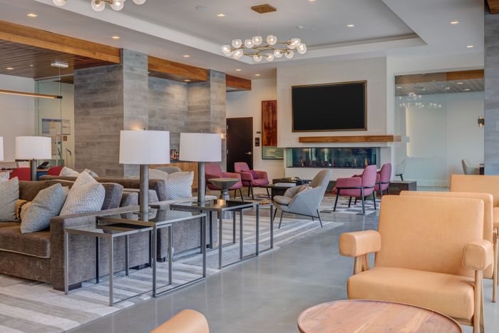 Clubhouse Lounge | 6th and Main Apartments | Salt Lake City, UT