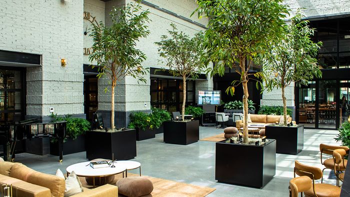 Glass Atrium-view 1