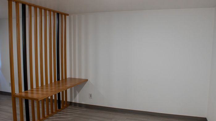 Interior view of The Alarik studio apartment at The Oslo in Murray, Utah