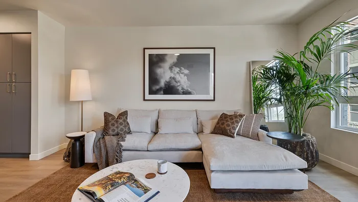 Another view of Jade unit living space showcasing layout and design