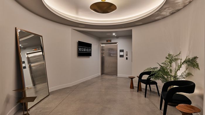 Elevator Lobby at Sugar Alley – elevator lobby