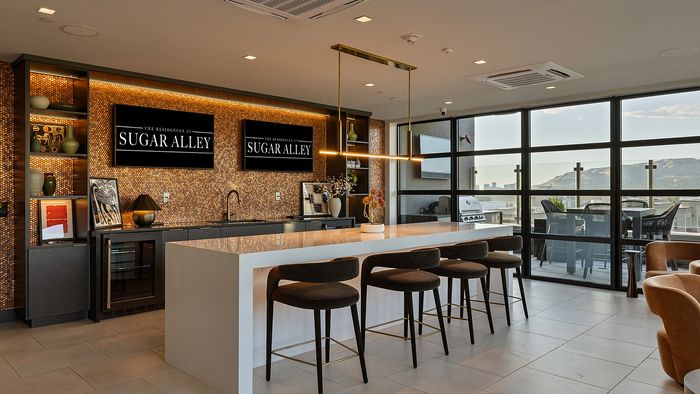 Rooftop Clubroom at Sugar Alley – rooftop clubroom view 1