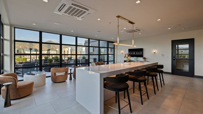Rooftop Clubroom at Sugar Alley – rooftop clubroom view 2