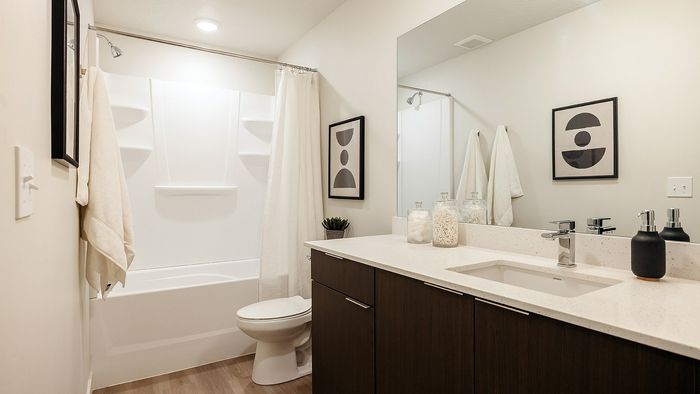 Modern Bathroom with Clean Finishes