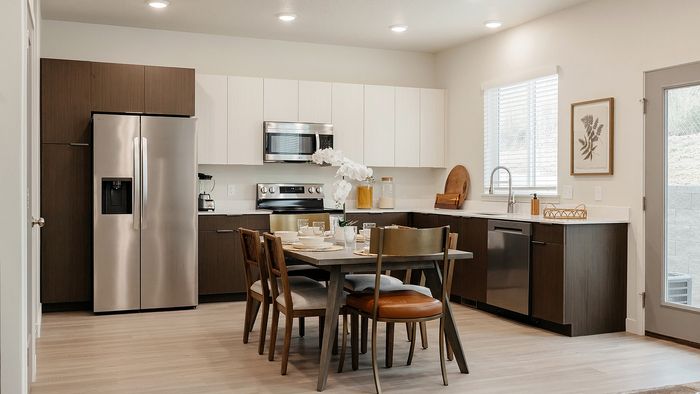Kitchen and Dining Area
