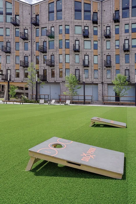 Greenside at Silo Park Cornhole