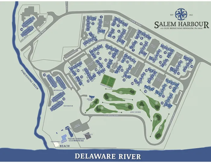 Salem Harbour Property Map