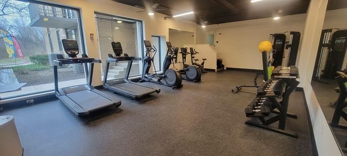 fitness center at Skyview Terrace